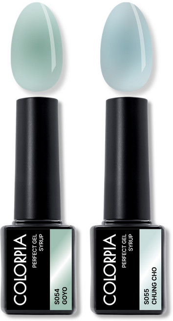 칼라피아 원스텝 퍼펙트젤 시럽 젤네일 세트, 1세트, 10. 고요+청초