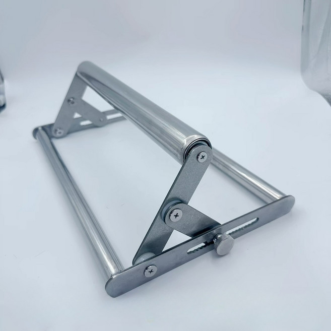 절단기 롤러 받침대 지지 브래킷 스테인레스 롤러형 현장용, 300mm, 1개