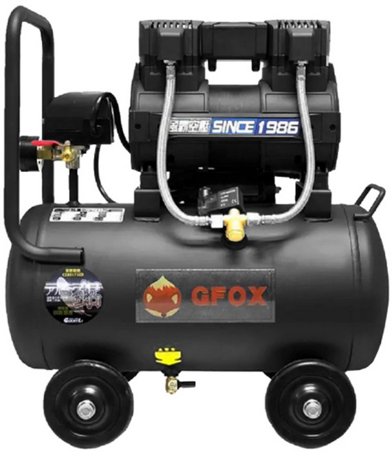 GFOX 風霸 空壓機 鋁桶輕量型 OF-1450-40AL 3.5HP 無油式空壓機, 1個