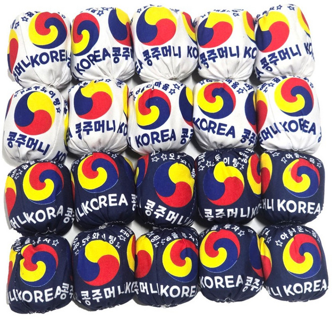 오재미 콩주머니 박터트리기 오제미 운동회 체육대회 용품, 20개