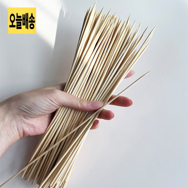 로컬코리아 대나무 닭꼬치 꼬지 100P 꼬치용대나무스틱