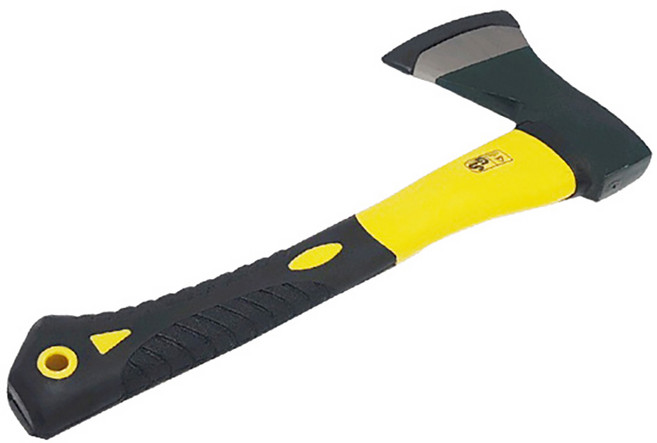 도매짱 (domejjang) 독일인증 탄소강 손도끼 캠핑 등산 도끼 장작 쪼개기, 1개