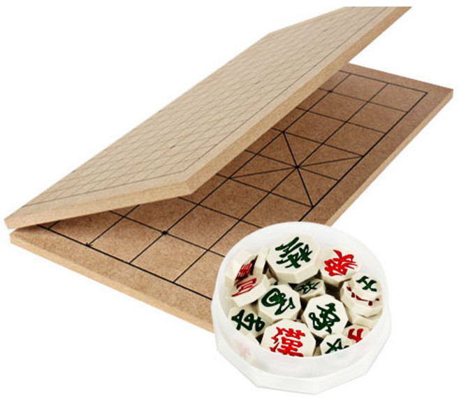 접이식 장기판+장기알 세트, 1개