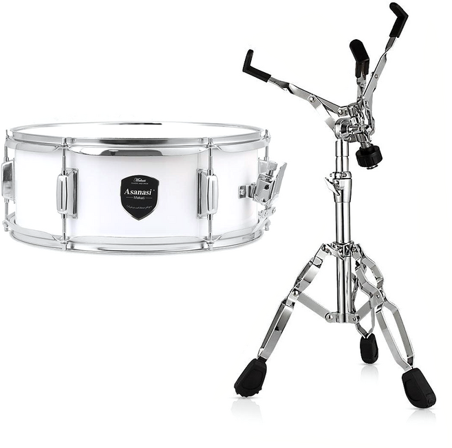 이스턴 코리아 ESN 스네어 드럼 15 x 6 인치 스탠드 옵션, ESN 스네어 드럼 + 스탠드, 1개