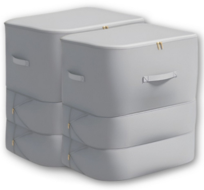 루다앙 이불 압축 파우치 압축팩 정리 특대형, 1세트, 2개입