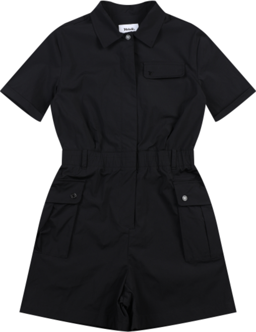 볼빅 10%다운로드쿠폰 여성 골프 올인원 반 소매 점프슈트 VLOPO302_BK