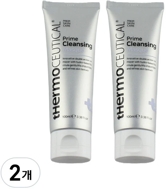 뷰티온 써모슈티컬 프라임 클린징 마스크 (30초 만에 수분 충전과 클렌징! 오일프리 알콜프리 올인원 리무버), 2개, 100ml - 쿠팡