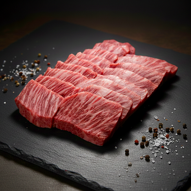 한우꽃선비 투뿔 한우 살치살 구이용 소고기, 300g, 1개