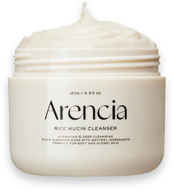 Aencia 大米珍珠年糕潔面乳, 1個, 120g