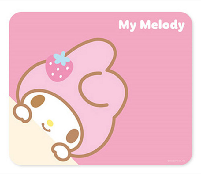 산리오캐릭터즈 빼꼼 마우스패드-마이멜로디, 상세페이지 참조, 1개