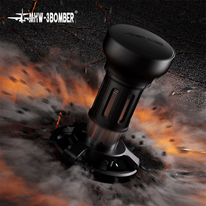 MHW-3BOMBER YU시리즈 임팩트 탬퍼 정압 포스 푸쉬 커피템퍼 58.35mm, 1개, 58.35mm 리플형