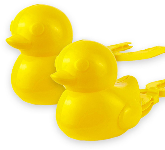 토이토 1+1 국산 대왕 눈오리 42cm 오리 눈집게 스노우볼 메이커, 1개, 360g, 옐로 오리 1+1