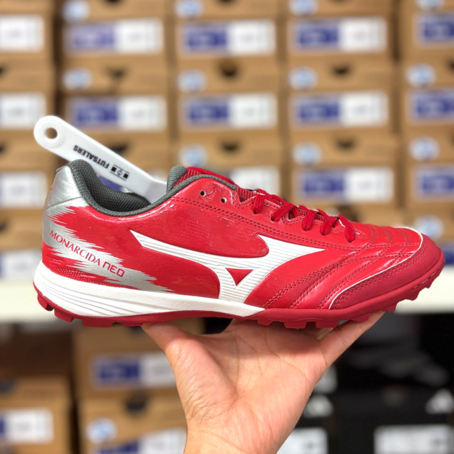 미즈노 와이드 발볼넓은 풋살화 모나르시다 살라 프로 AS TF