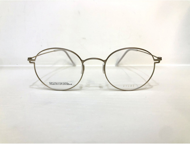 바이코즈 바온 VYCOZ BAON 50사이즈 가벼운 나사없는 초경량 티타늄 라운드 안경