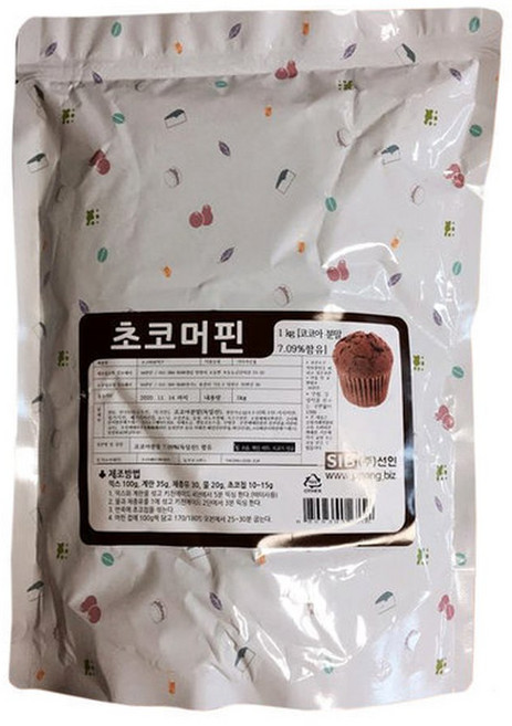 선인 초코머핀믹스 1kg, 1개