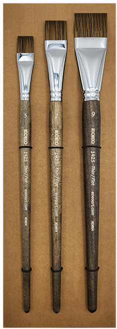 EOEO 1425 얇은 평붓 이오이오붓, 3호