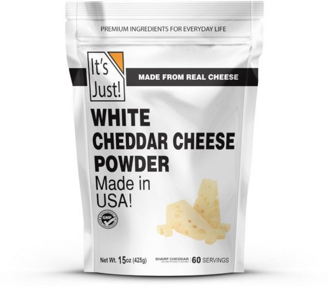 It's Just! 화이트 체다 치즈 파우더 425g 1개