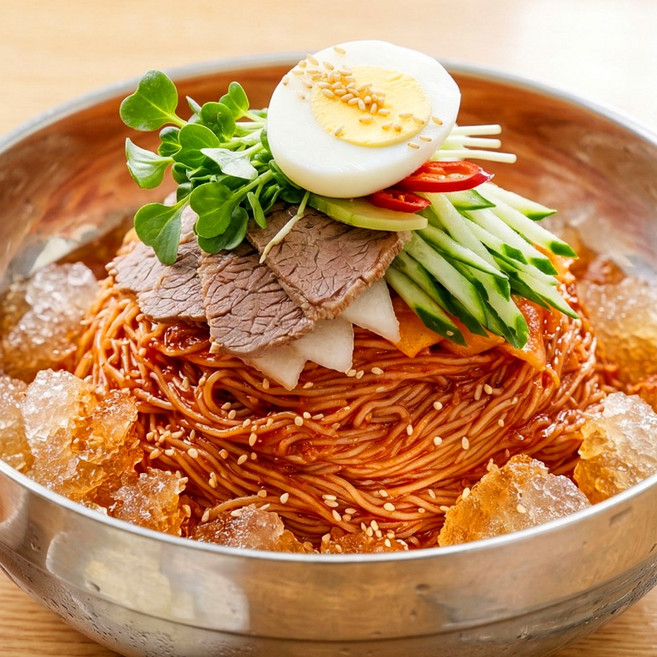 화평동 세숫대야 왕 비빔냉면 10인, 2.96kg, 1세트