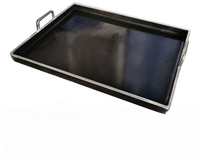 상세설명참조 그리들 철판구이팬 무쇠그릴 닭갈비 세로 볶음밥 가로, 길이 폭 5mm 내부 오차 있음, 1개, 1cm