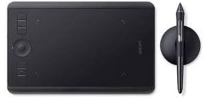 Wacom (와콤) PTH460K0D Wacom Intuos Pro Small, BK