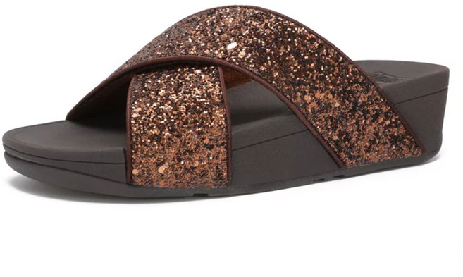 핏플랍 fitflop 여하 리얼 가죽 크로스 슬리퍼 패션 어디에나 캐주얼 일자 슬리퍼
