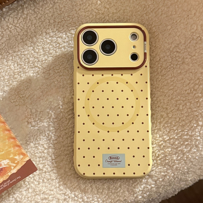 아펙시움 아이폰 15 16 17 프로 프로맥스 휴대폰 멕세이프 지지대 케이스 반점 작은 별