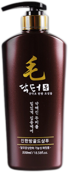 닥터봉한방골드샴푸550ml한방샴푸두피케어, 550ml, 1개