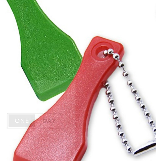 휴대용 복권 스크래퍼 복권긁기, 1개