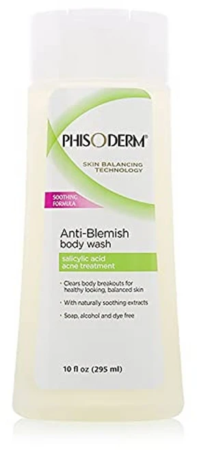 여드름을 위한 피소덤 안티 블레미쉬 바디 워시 10fl oz 병4개들이, 295ml - 쿠팡