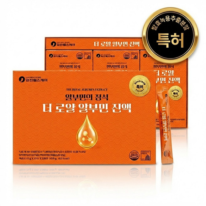 하루 880원! 더 로얄 알부민 진액 정품 15g x 30포 쇼핑백 포함, 1개, 30정
