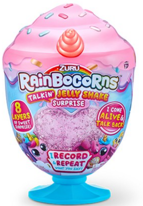 아이비젼 레인보우콘 젤리쉐이크 봉제인형, 1개