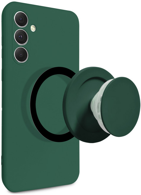 더조은셀러 커스텀 톡 콤비 그립 스마트톡 메탈링 실리콘 케이스 맥세이프 호환