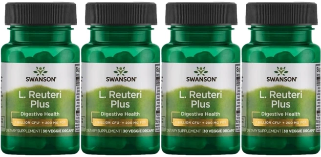스완슨 엘 루테리 플러스 70억 CFU 유산균, 4팩, 30정 - 쿠팡