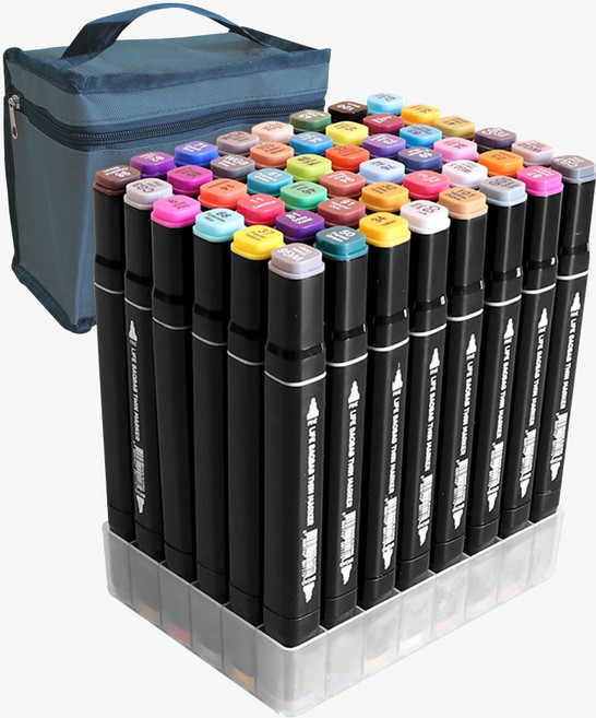 바오밥 트윈 마카펜 부직포 케이스 48색