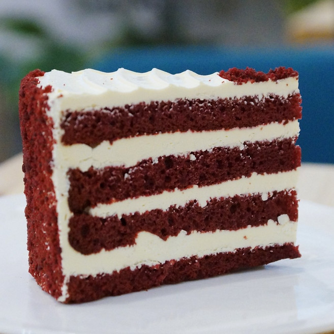 조각케이크 레드벨벳 (4호 5조각), 1개, 850g