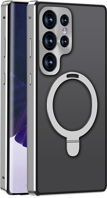 YINUO 겔럭시 S24울트라 양면강화유리 마그네틱 자동흡착 magsafe 거치대형 케이스 적용