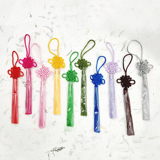 전통수술 격자매듭 10개입/전통장식/옷고름/노리개/장신구, 10개