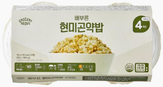 풀무원 배부른 현미 곤약밥 560g 1개