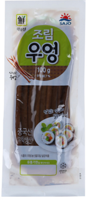 우엉조림.100g/대림-12개, 12개, 100g