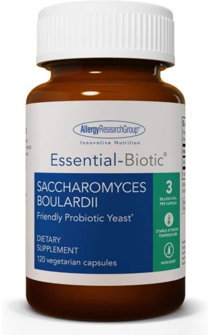 Allergy Research Group Essential-Biotic Saccharomyces Boulardii 450mg Probiotic Supplement - S. Bo, 1 Count (Pack of 120), 1개 - 쿠팡