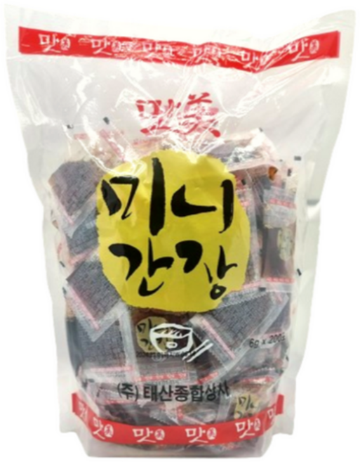 태산 맛미 미니간장, 6g, 200개