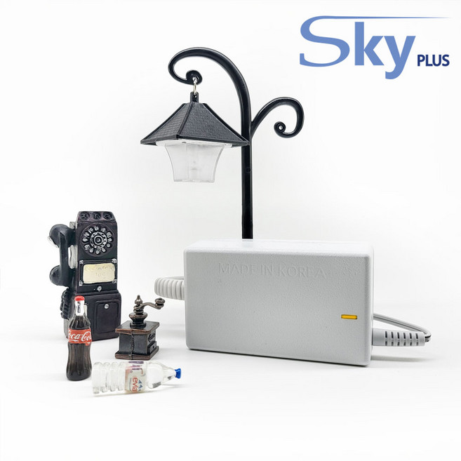 대한민국 SKYPLUS 어댑터 [전원코드포함] 신일 SIF-PB14RDC 선풍기 호환, 1개, 화이트