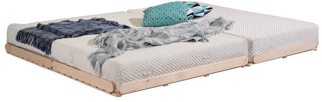 매트리스 밀림방지 원목가드 SIZE S96 Q150, 싱글가드(96cm) 1개+퀀가드(150cm) 1개, 원색