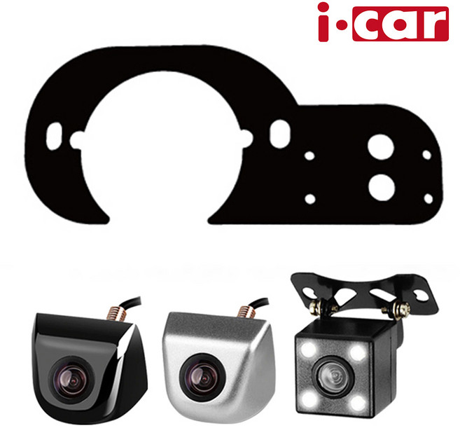 포터/봉고용 전용 브라켓 + CCD급 후방카메라 세트, 03_브라켓+후방카메라(LED)
