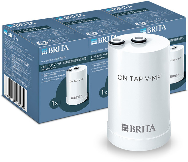 BRITA 龍頭式濾芯 ON TAP V-MF 5重濾菌, 3入