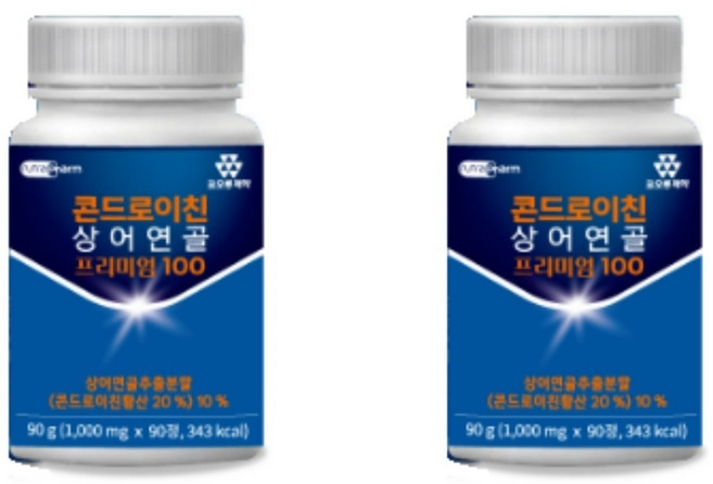 프리미엄 상어연골 콘드로이친 90정 x 2개 콘드로이치 콘드리친 콘트로친