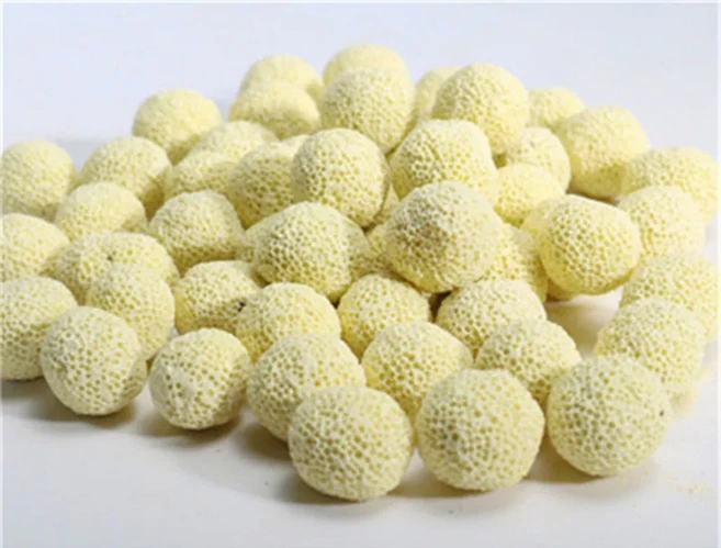 300G 어항 필터 미디어 활성탄 세라믹 링 바이오볼 물 재료 액세서리, 01 300g, 05 Yellow Bio balls