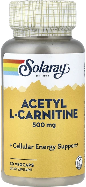 쏠라레이 아세틸 l-카르니틴 500mg 30 베지캡슐, 5개, 30정 - 쿠팡