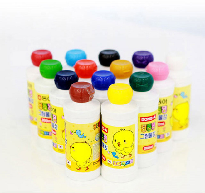 [동아]딩동댕 그림물감 200ml, 1개, 보라