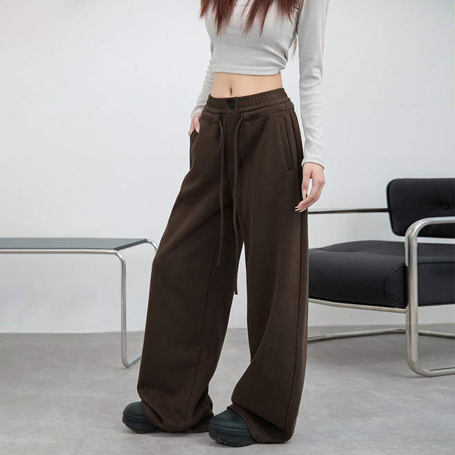스토리원 여성 밴딩버튼 트레이닝 팬츠 WM-SSBT074